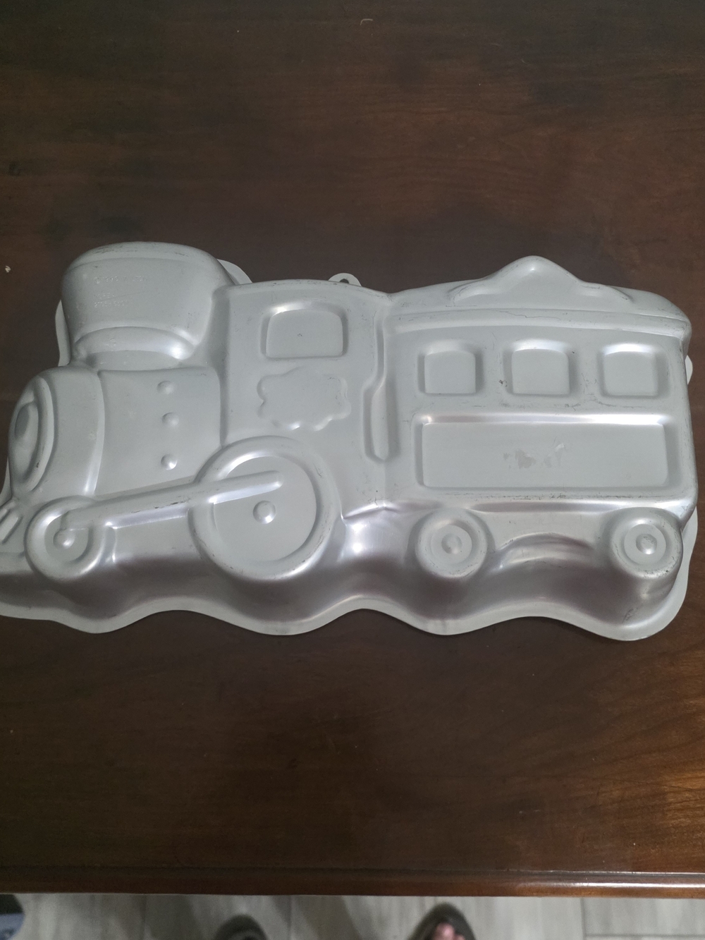 Wilton Silver Train Cake Mold